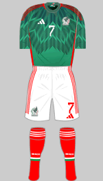mexico2022 world cup 1st kit