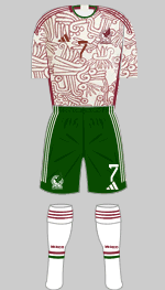 mexico2022 world cup 2nd kit