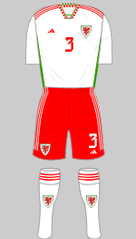 wales world cup 2022 2nd kit