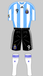 argentina 2010 home kit