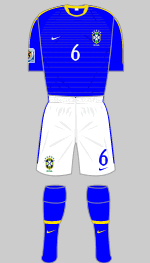 brazil world cup 2010 away kit