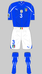 italy 2010 world cup white shorts kit