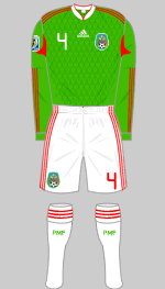 mexico 2010 world cup home kit