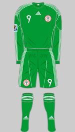 nigeria 2010 world cup green kit long sleeves