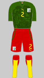 cameroon 2012 olympics football kit