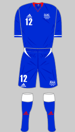 france 2012 olympics blue football kit