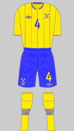 sweden 2012 olympics football kit 