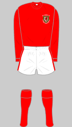 wales home kit 1972