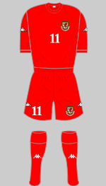 wales home kit 2004